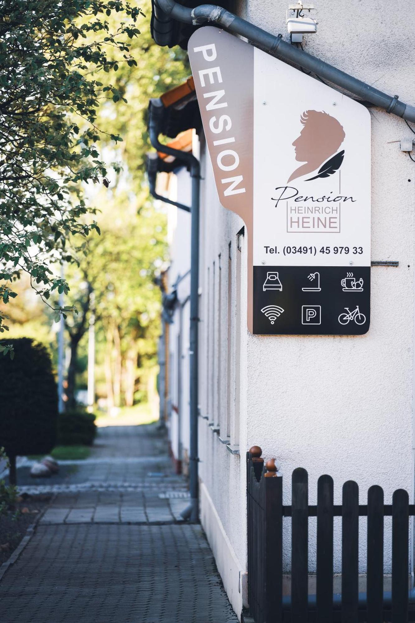 Pension Heinrich Heine Wittenberg Екстер'єр фото